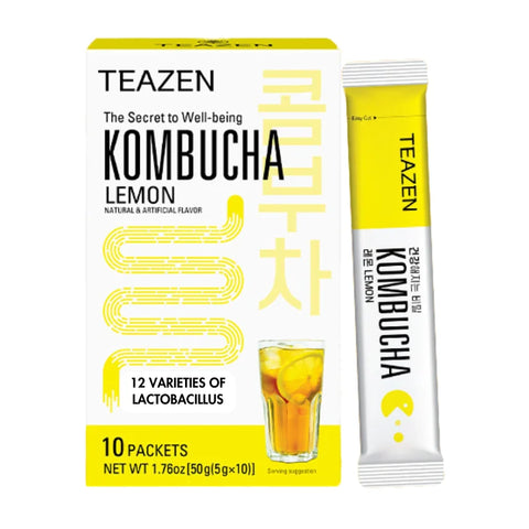 TEAZEN Classic Lemon Kombucha – 10 Beutel