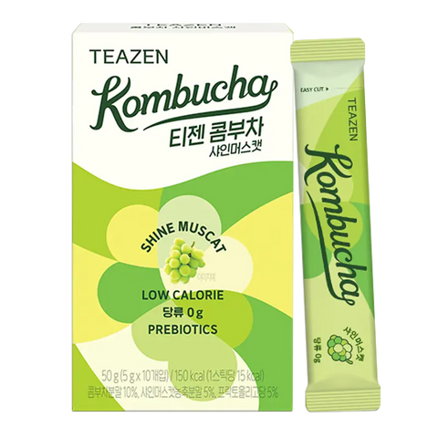 TEAZEN Kombucha Traube Muskateller – 10 Sticks