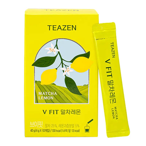 TEAZEN V Fit Matcha Lemon – 10 Beutel