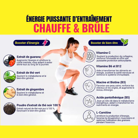 TEAZEN Energy Tea Boost – Präbiotika mit Guarana – 10 Beutel