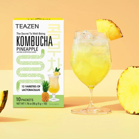 TEAZEN Ananas-Kombucha – 10 Beutel