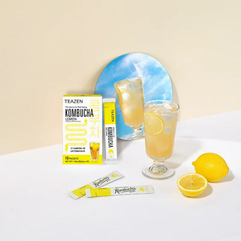 TEAZEN Classic Lemon Kombucha – 10 Beutel