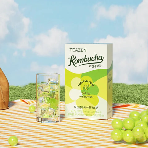 TEAZEN Kombucha Traube Muskateller – 10 Sticks