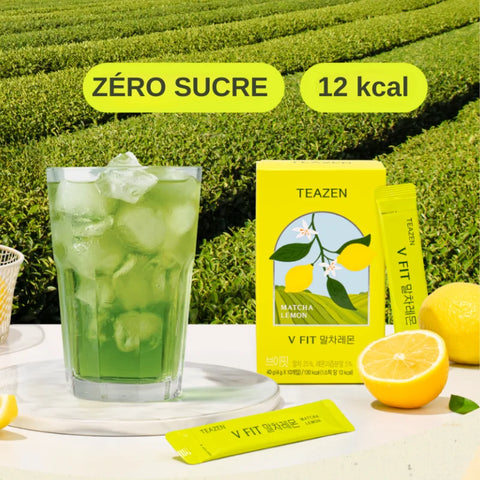 TEAZEN V Fit Matcha Lemon – 10 Beutel